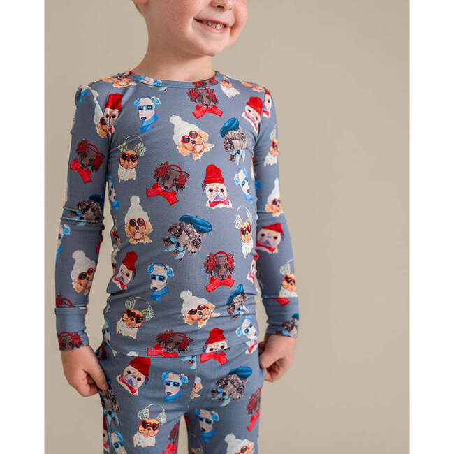 Quinlyn Classic Pajama Set Blue - Pajamas - 3