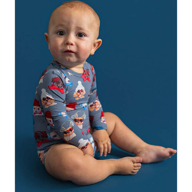 Quinlyn Classic Bodysuit Blue