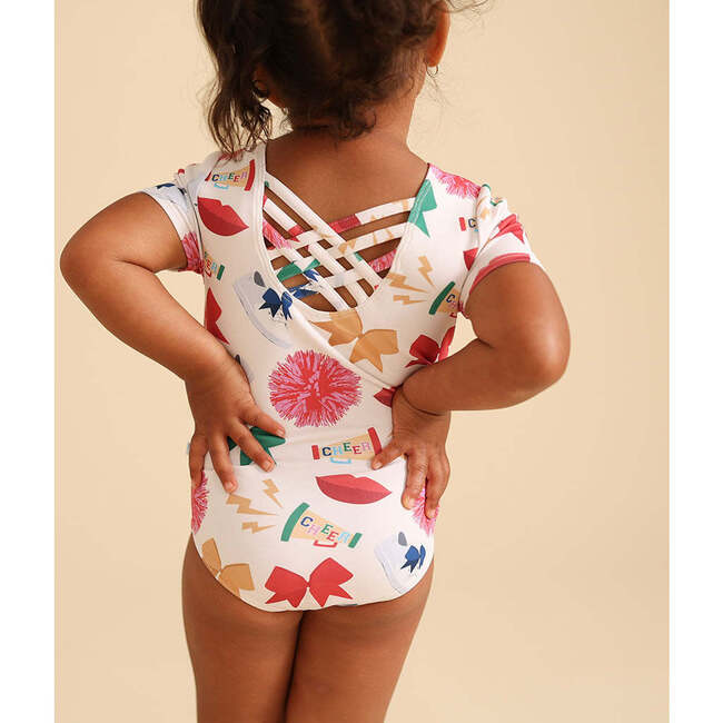 Sabrina Criss-Cross Leotard Beige - Leotard - 6