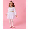 Posh Winter White Nutcracker Velour Tulle Dress White - Dresses - 3