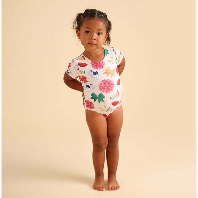 Sabrina Criss-Cross Leotard Beige - Leotard - 7