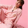 Powder Pink Women's Flannelette Pajama Set Pink - Pajamas - 2