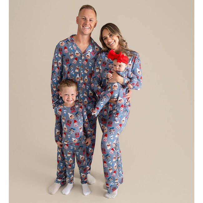 Quinlyn Classic Pajama Set Blue - Pajamas - 5
