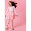 Posh Pink Nutcracker Velour Tulle Dress Pink - Dresses - 1 - thumbnail