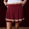 Maroon Varsity League Women's French Terry Varsity Skort Red - Skirts - 1 - thumbnail