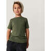Olive Pocket Tee Green - T-Shirts - 2 - thumbnail