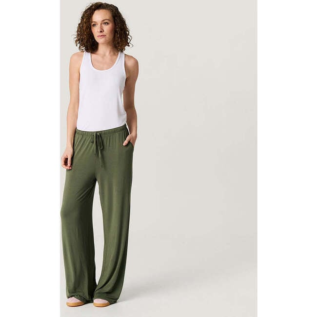 Olive Women's Puddle Pants Green - Pants - 3