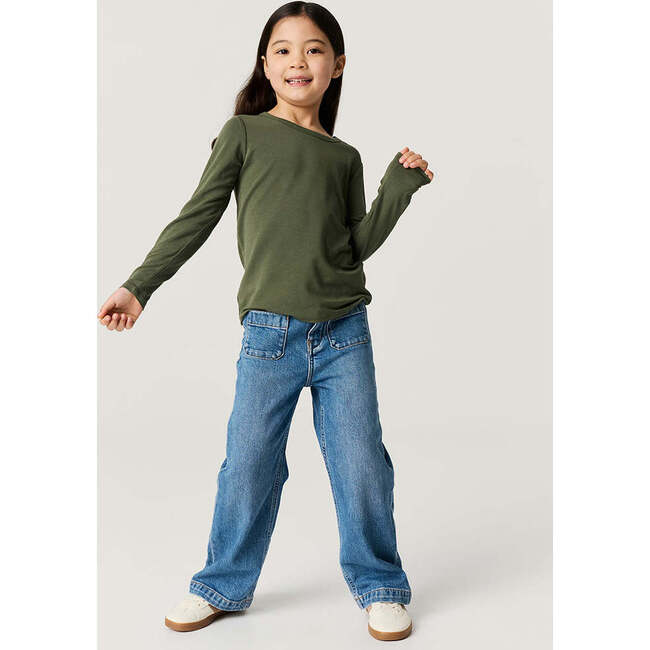 Olive Classic Shirt Green - T-Shirts - 3