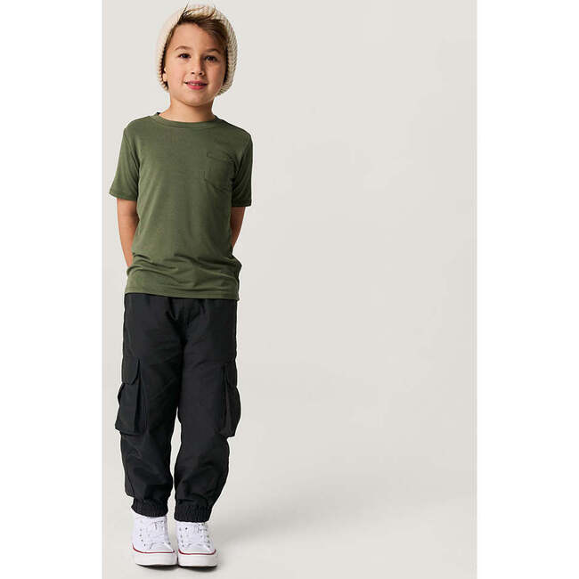 Olive Pocket Tee Green - T-Shirts - 3
