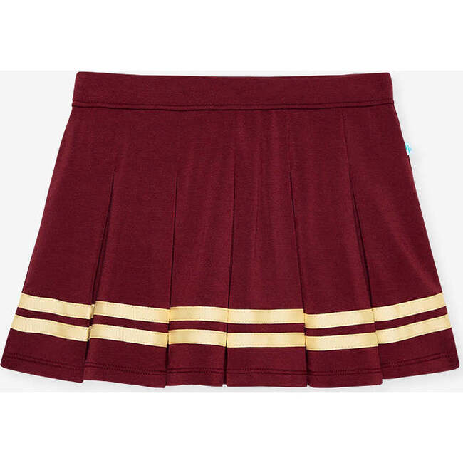Maroon Varsity League French Terry Varsity Skort Red