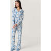Lior Women's Luxe Pajama Pant Set Blue - Pajamas - 1 - thumbnail