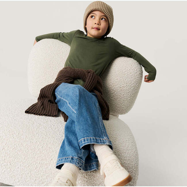 Olive Classic Shirt Green - T-Shirts - 4