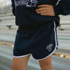 Varsity Navy French Terry Varsity Shorts Blue - Shorts - 1 - thumbnail
