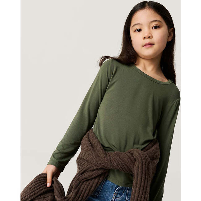 Olive Classic Shirt Green - T-Shirts - 5