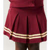 Maroon Varsity League French Terry Varsity Skort Red - Skirts - 5