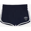 Varsity Navy French Terry Varsity Shorts Blue - Shorts - 2