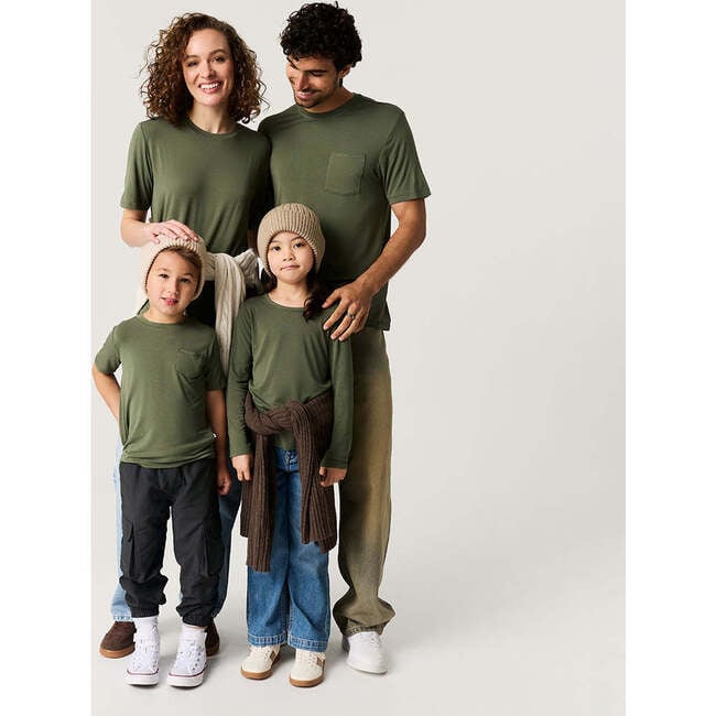 Olive Men's Pocket Tee Green - T-Shirts - 6