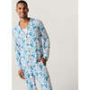 Lior Men's Luxe Pajama Pant Set Blue - Pants - 2 - thumbnail