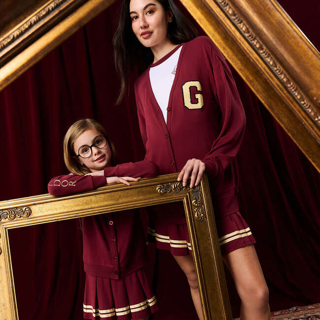 Maroon Varsity League French Terry Varsity Skort Red - Skirts - 7