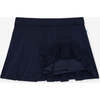 Varsity Navy French Terry Pleated Skort Blue - Skirts - 4