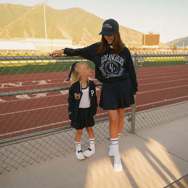 Varsity Navy Varsity Tee Blue - T-Shirts - 4