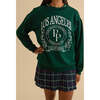 Varsity Green Women's Fleece Sweatshirt Green - Sweatshirts - 1 - thumbnail