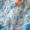 Lior Footie Zippered One Piece Blue - Footie Pajamas - 3 - thumbnail