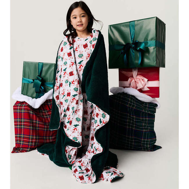 Lachlan Luxe Plush Patoo® Blanket White