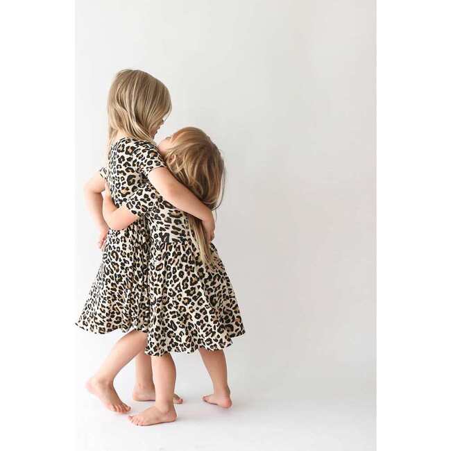 Lana Leopard Tan Twirl Dress Tan - Dresses - 5