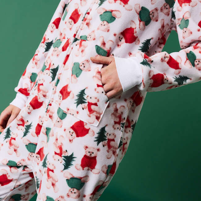 Lachlan Women's Microfleece Jumpsuit White - Rompers - 3