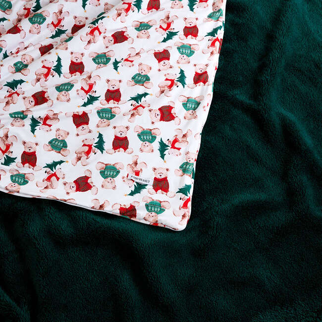 Lachlan Luxe Plush Patoo® Blanket White