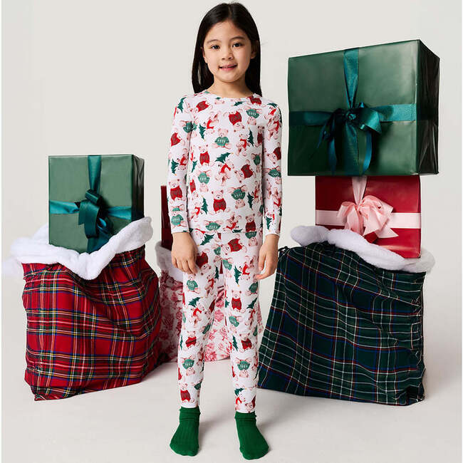 Lachlan Classic Pajama Set White