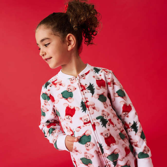 Lachlan Microfleece Jumpsuit White - Rompers - 3