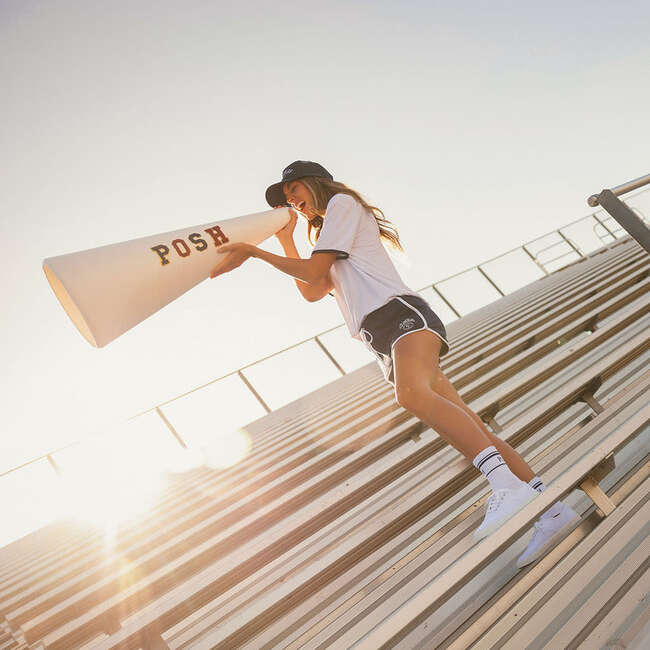 Varsity Navy Women's Varsity Tee Blue - T-Shirts - 7