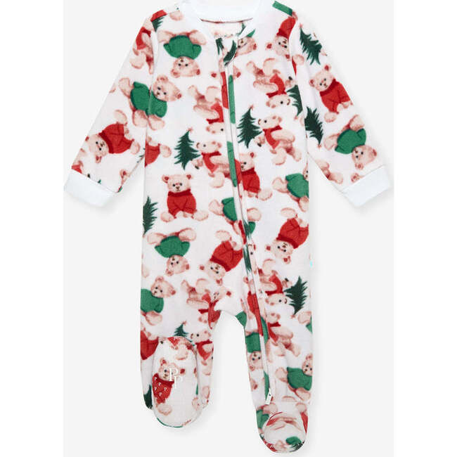 Lachlan Microfleece Zippered One Piece White - Rompers - 3