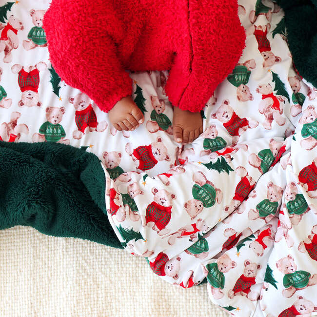 Lachlan Luxe Plush Patoo® Blanket White - Blankets - 4