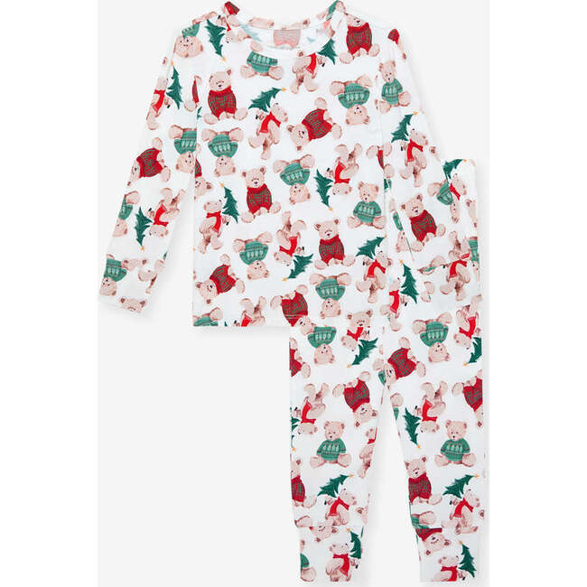 Lachlan Classic Pajama Set White