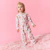Ginger Posh Microfleece Zippered One Piece Pink - Rompers - 2 - thumbnail