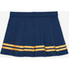Indigo Varsity League French Terry Varsity Skort Blue - Skirts - 2