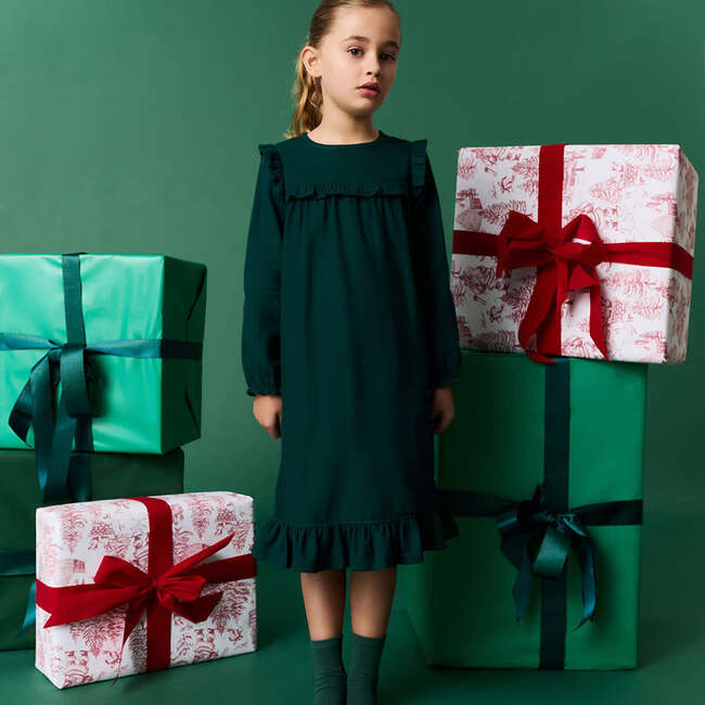Forrest Green Flannelette Nightgown Green