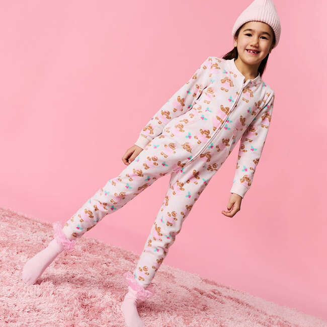 Ginger Posh Microfleece Jumpsuit Pink