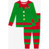 Jolly Elf Classic Pajama Set Green - Pajamas - 1 - thumbnail