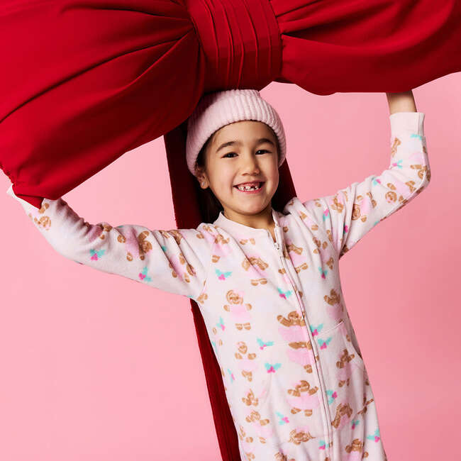 Ginger Posh Microfleece Jumpsuit Pink