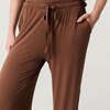 Hazelnut Women's Puddle Pants Brown - Pants - 4 - thumbnail