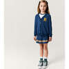 Indigo Varsity League French Terry Varsity Skort Blue - Skirts - 5