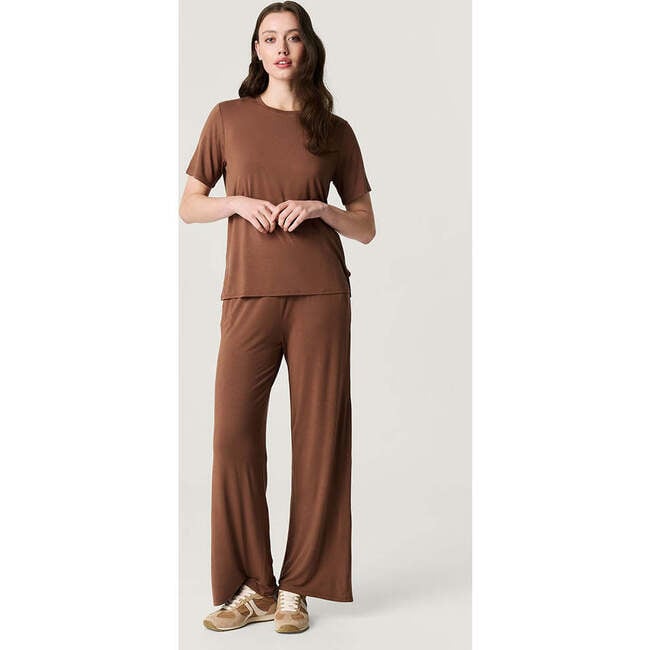 Hazelnut Women's Loose Tee Brown - T-Shirts - 5