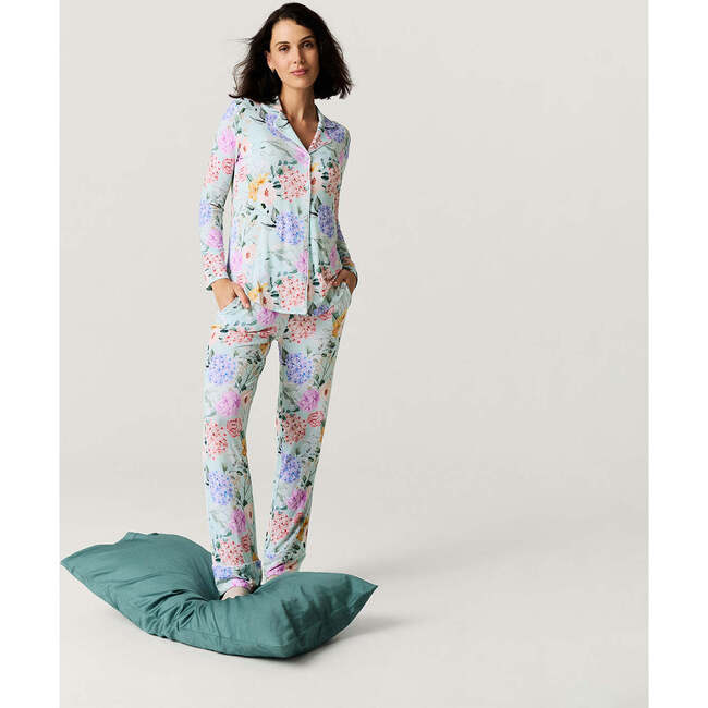 Erin Women's Relaxed Pant Luxe Loungewear Mint - Pants - 3