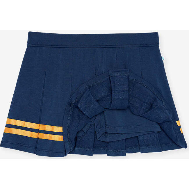 Indigo Varsity League French Terry Varsity Skort Blue - Skirts - 6