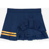 Indigo Varsity League French Terry Varsity Skort Blue - Skirts - 6