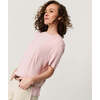 Delaney Blush Women's Loose Tee Pink - T-Shirts - 1 - thumbnail